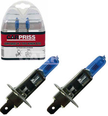 Bec Carpriss H1 12V 60/55W P14.5s Albastru Tip Xenon Set 2 buc Carpriss - imagine 1