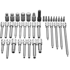 Set tubulare cu bit Torx scurt si lung 1/2 " set 38pcs Neo Tools - imagine 2