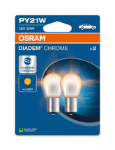 Bec Osram Diadem Chrome PY21W Set 2 buc Osram - imagine 1
