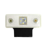 Lampa laterala alba cu 4 Leduri SMD 12/24V BRECKNER GERMANY - imagine 1