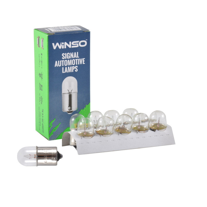 Bec Halogen Winso 24V R10W 10W BA15s Winso - imagine 1