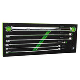 SET DE 6 CHEI INELARE EXTRALUNGI 12 FEȚE JBM - imagine 1