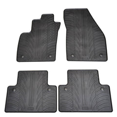 Covorase cauciuc Volvo V50 And S40 2004-2011 (Manual) culoare Negru, presuri Gledring, 4 buc. Gledring - imagine 1