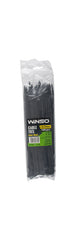 Coliere plastic 4,8x250 Negru - Set 100 buc Winso - imagine 1