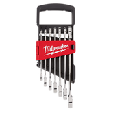 Set de chei combinate cu clichet Maxbite™ metric, 7buc 8-17 mm Milwaukee - imagine 1
