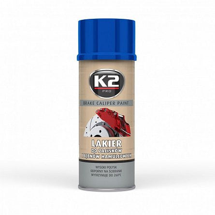 BRAKE CALIPER PAINT - Spray vopsea etriere albastru K2 - imagine 1