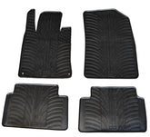 Set covorase auto din cauciuc Peugeot 508 2011-12.2018, Negru, Gledring, 4 buc. (GL0156) Gledring - imagine 1