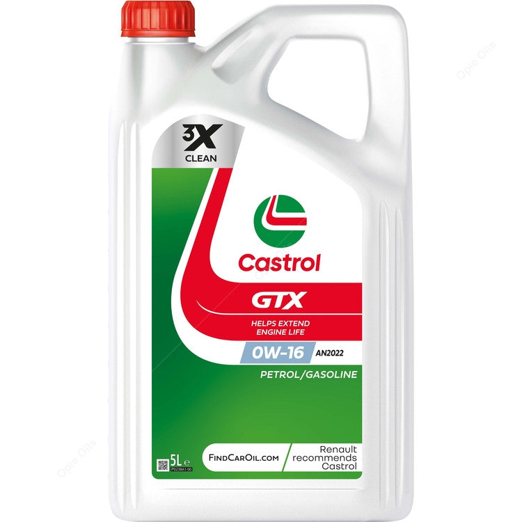 Ulei motor Castrol GTX 0W16 AN2022 5L Castrol - imagine 1