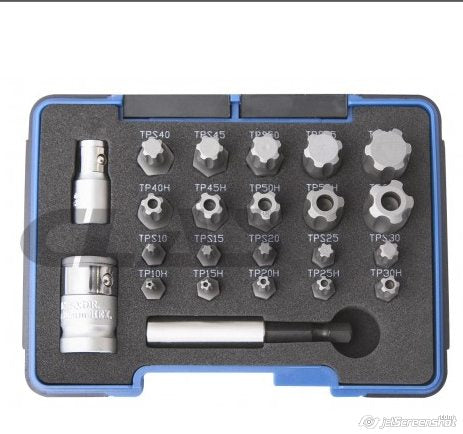 Set biti-torx-torx plus 1/4 si 3/8 Clas - imagine 1