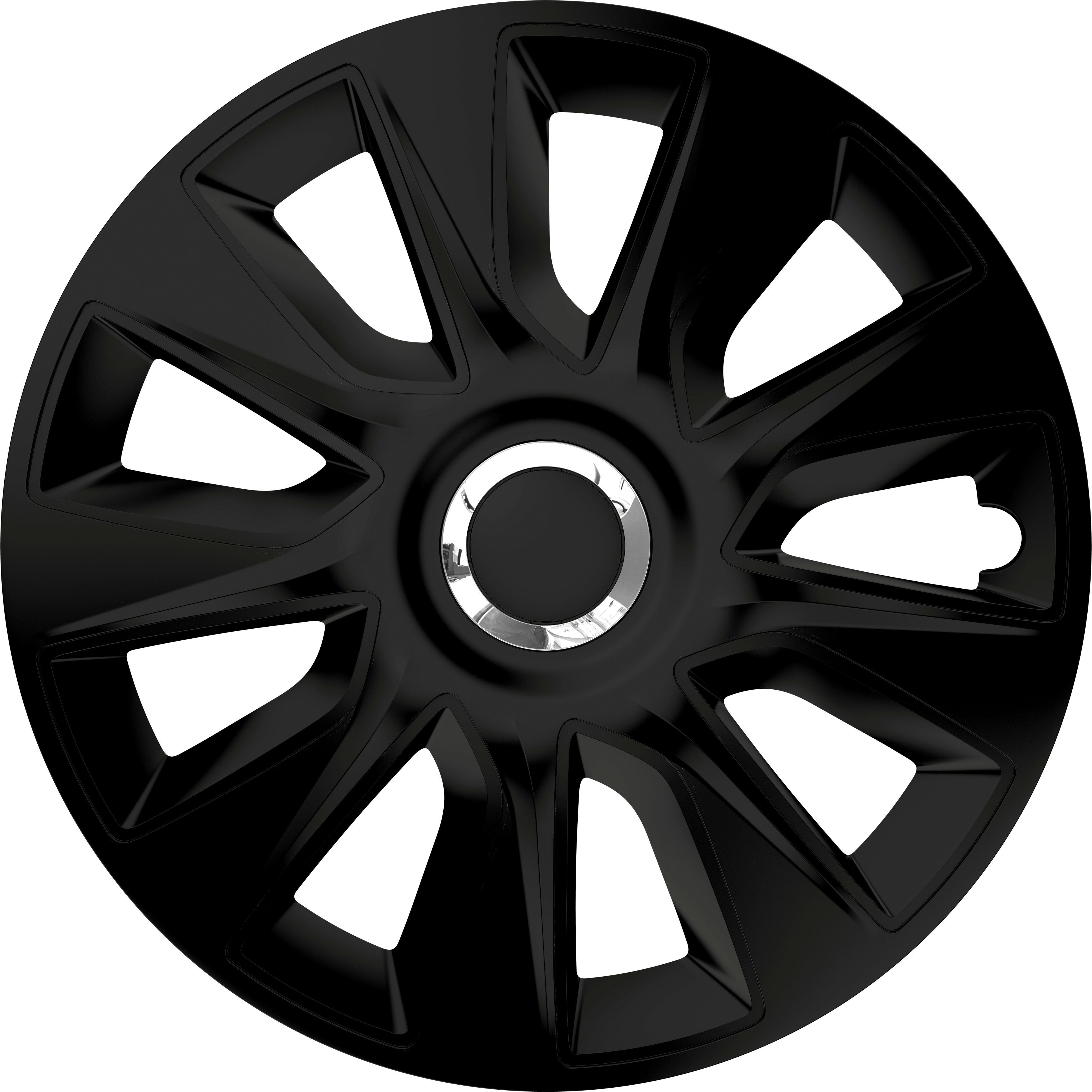 Set Capace roti model Stratos black RC 17" DERBY - imagine 1