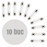 Bec MTR SV8.5 12V 10W Set 10 buc MTR - imagine 1