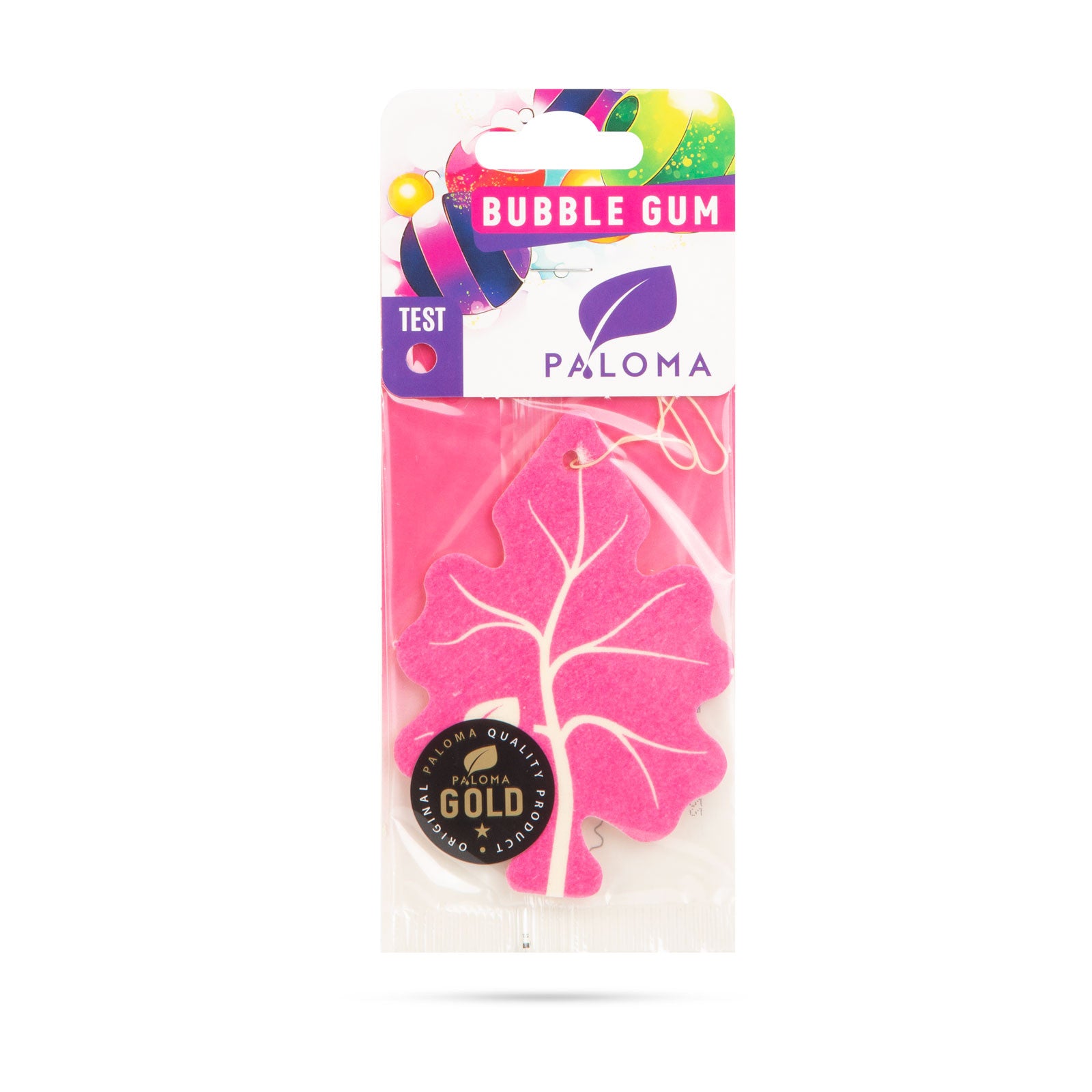 Odorizant auto Paloma Gold-Bubble Gum Paloma - imagine 1