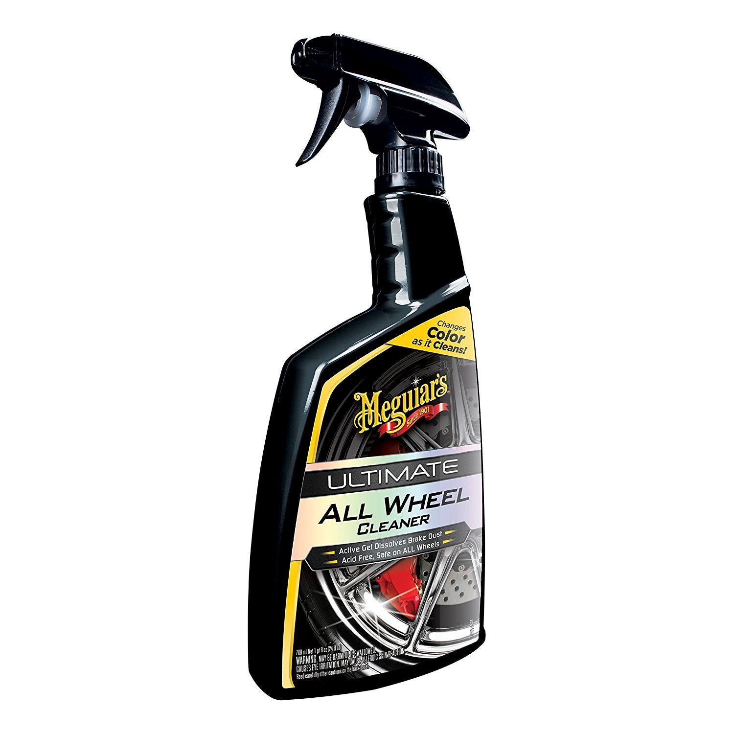 Solutie Curatare Jante Aliaj Meguiars Ultimate All Wheel Cleaner 710 ml Meguiar's - imagine 1