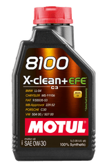 Ulei motor turisme Motul 8100 X-CLEAN+ EFE 0W30 1L Motul - imagine 1