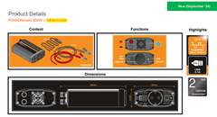 Invertor Osram POWERinvert Modified Sine Wave Inverter 12V DC 300W Osram - imagine 4