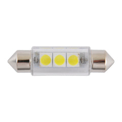 Bec LED Winso 12V SMD SV8.5 T11x39 3LEDS 5050 Alb - Set 10 buc Winso - imagine 2