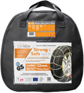 Cartech Strong & Safe Nr.230 Lanțuri Antiderapante Grosime 12mm Pentru Autoturism & Mașină 4x4 2buc Cartech - imagine 1