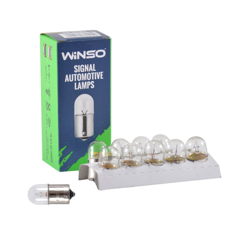 Bec Halogen Winso 24V R5W 5W BA15s Winso - imagine 1