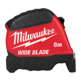 Ruleta lata, seria Premium Wide Blade, gen.2, 8m Milwaukee - imagine 1