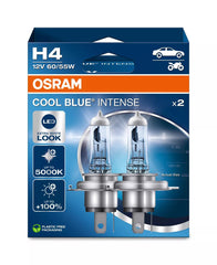 Bec Osram Cool Blue Intense H4 60/55W 12V P43t Set 2 buc Osram - imagine 1