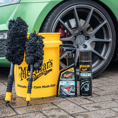 Perie Curatare Jante Aliaj Meguiars Supreme Microfibre Wheel Brush M Meguiar's - imagine 3