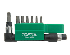 Set biti torx special T10-T40, 30mm (8 piese) Toptul - imagine 1