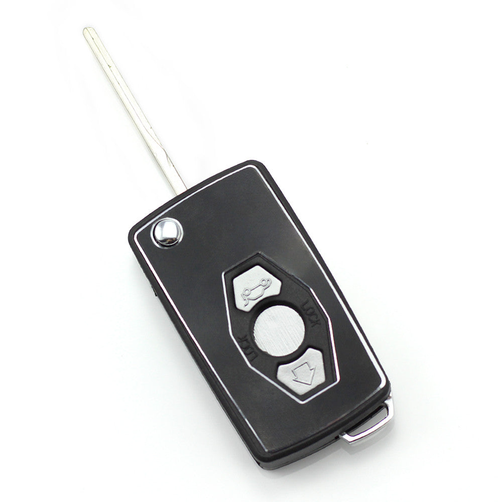 BMW - Carcasa cheie tip briceag cu 3 butoane MTR - imagine 1