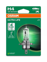 Bec Osram Ultra Life H4 60/55W 12V P43t Osram - imagine 1
