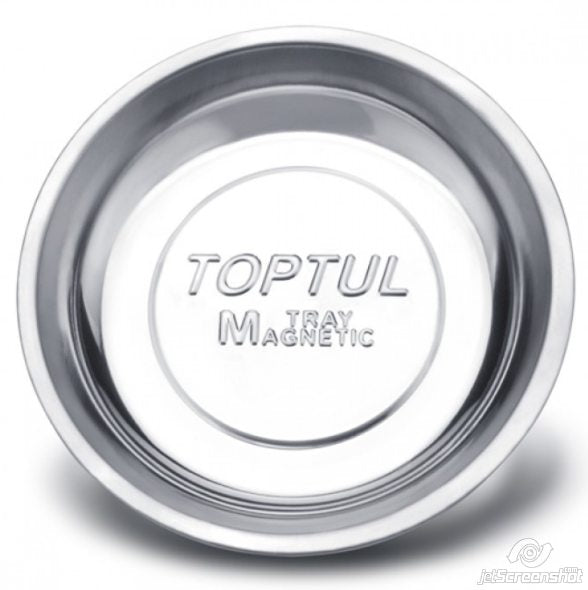 Tava magnetica rotunda Toptul - imagine 1
