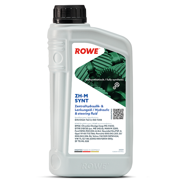 Ulei servodiretie Rowe HighTec ZHM-Synt 1L Rowe - imagine 1