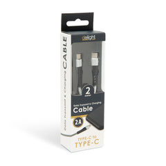 Cablu de date - Type-C - Type-C, Alb - 2 m Carguard - imagine 3
