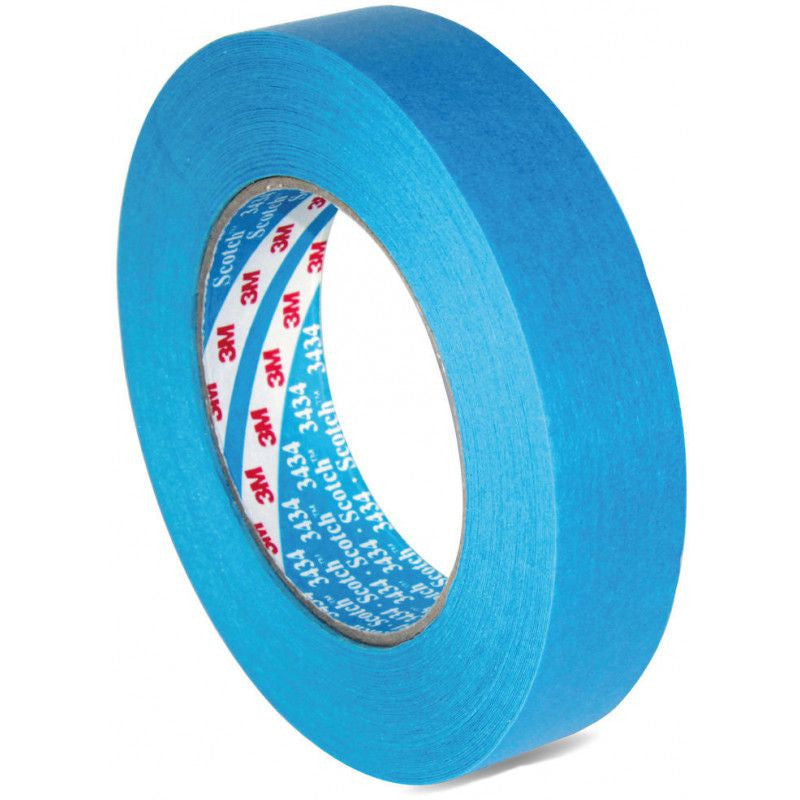 Banda Mascare Rezistenta La Apa High Performance Masking Tape 3434 18mmX50m 3M 3M - imagine 1