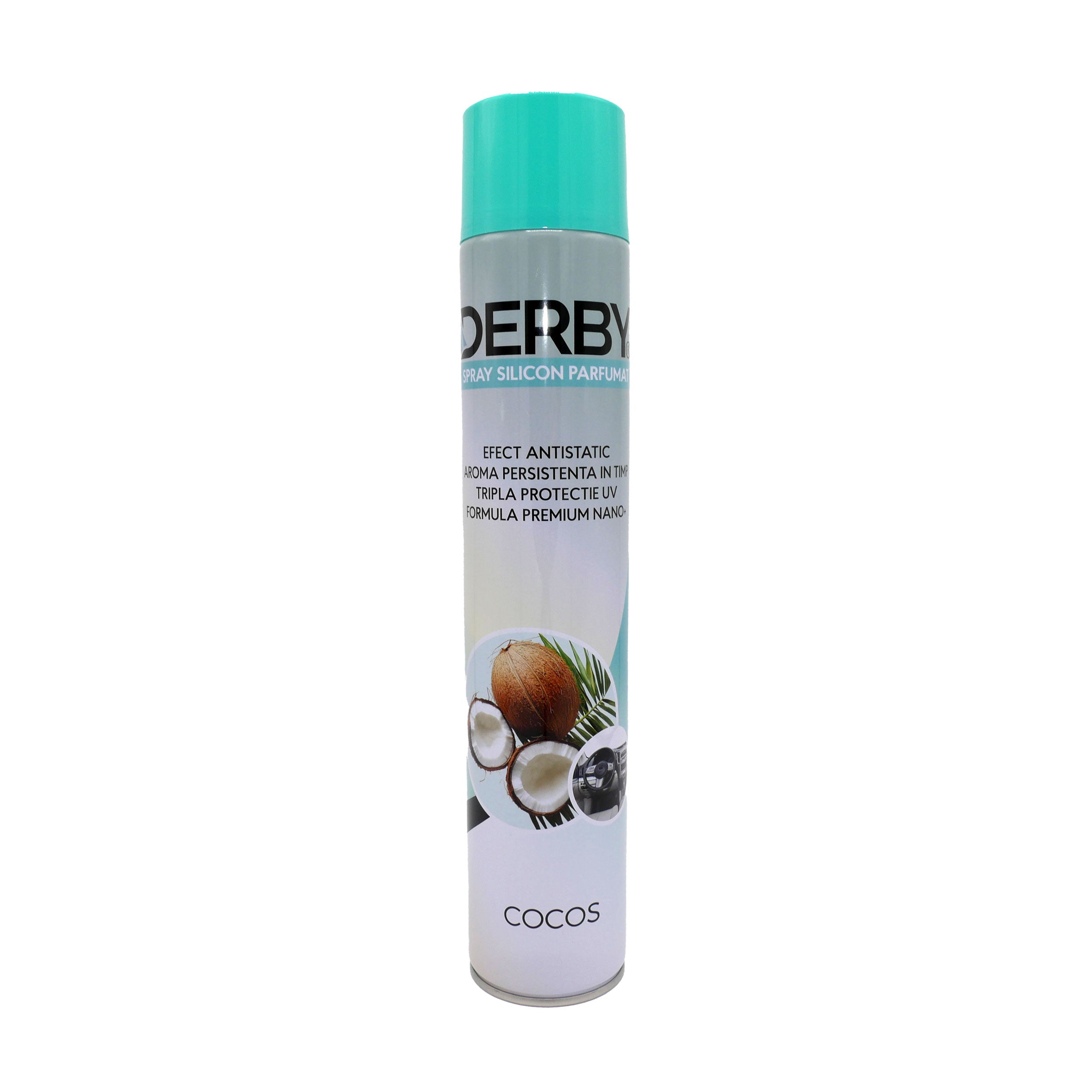 Spray cu silicon parfumat pentru bord Cocos 750ml DERBY DERBY - imagine 1
