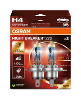 Bec Halogen Osram H4 Night Breaker 220 Duo Box Osram - imagine 1