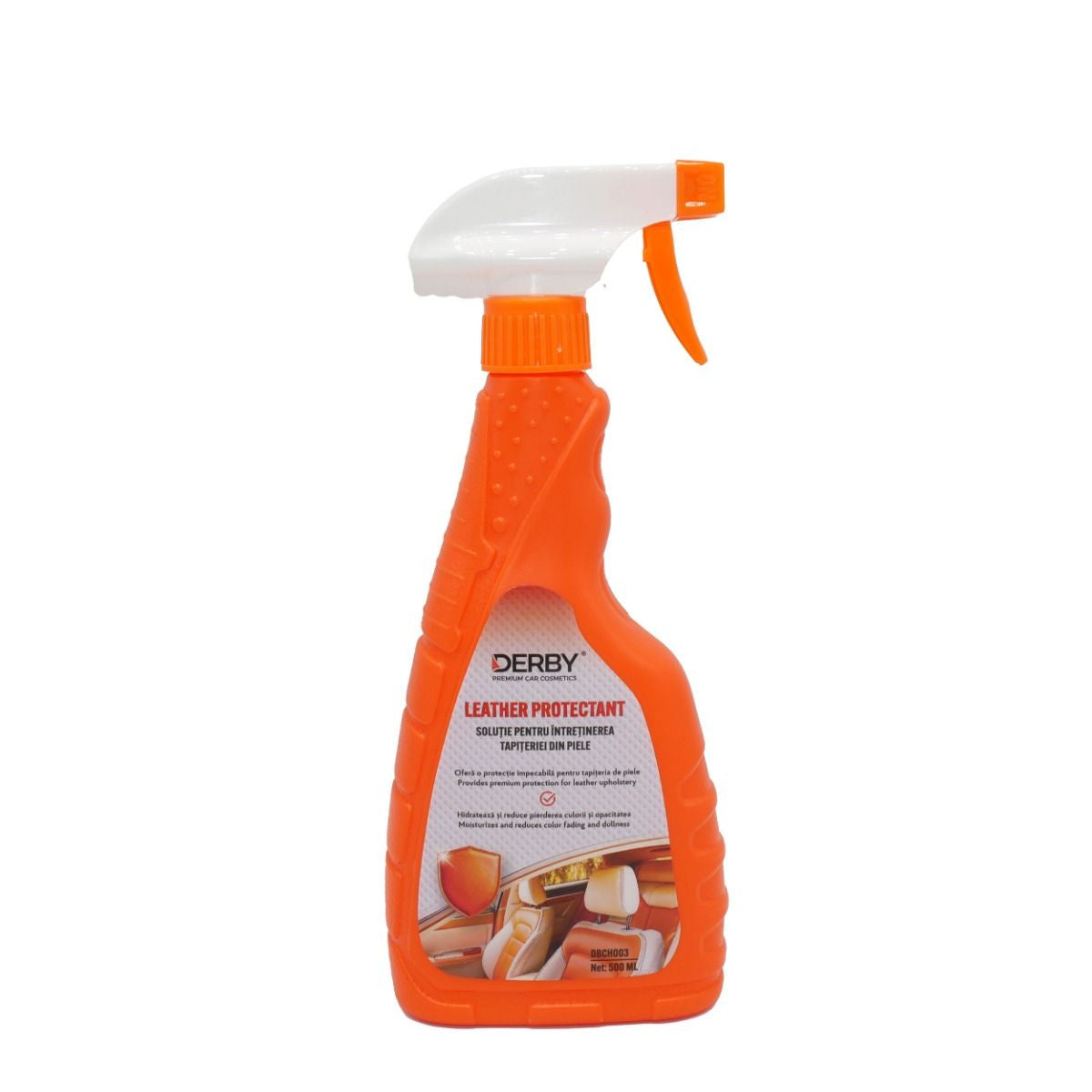 Solutie intretinut tapiteria din piele, cu pulverizator 500ml DERBY DERBY - imagine 1