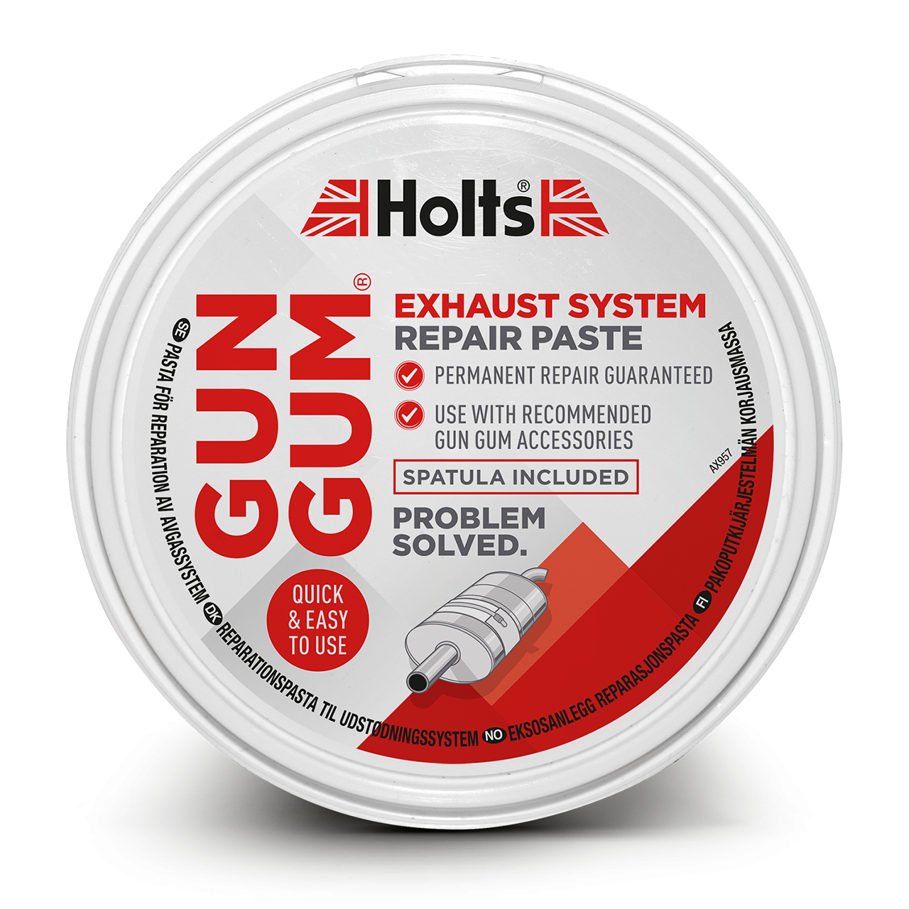 Pasta pentru repararea Tobelor de Esapament 200 GR GG2R Holts - imagine 1