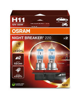 Bec Halogen Osram H11 Night Breaker 220 Duo Box Osram - imagine 1