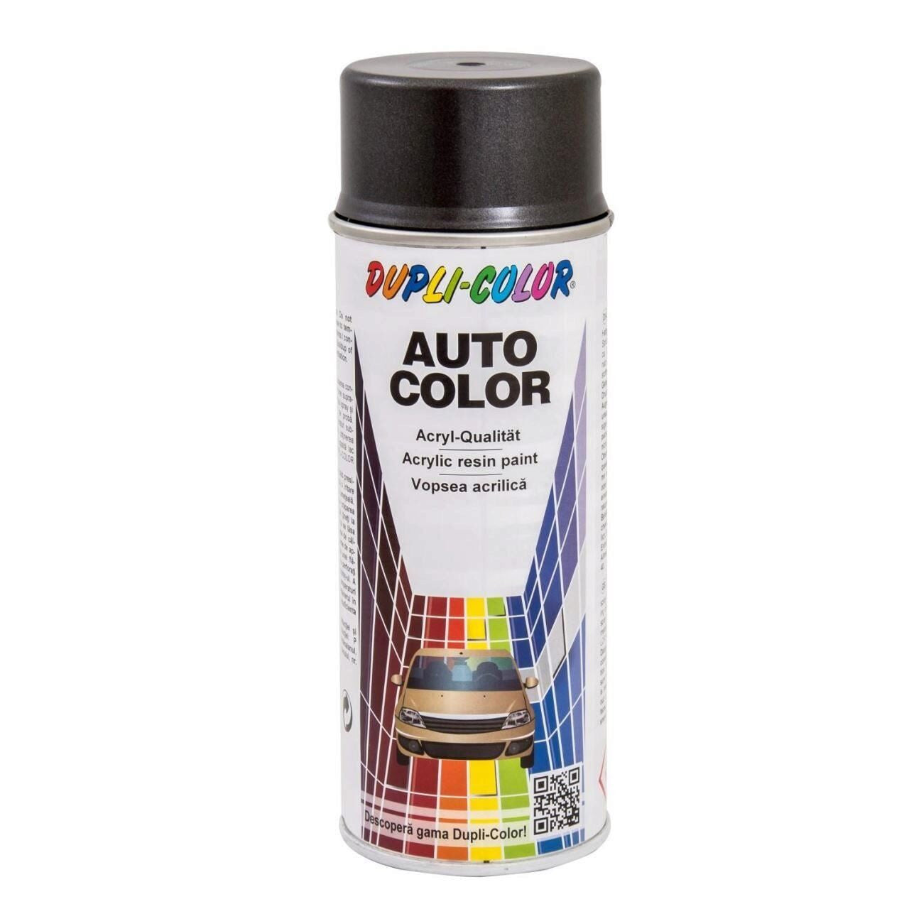 Spray auto MET Gri Carbon Duplicolor Motip - imagine 1