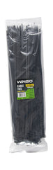 Coliere plastic 7,6x450 Negru - Set 100 buc Winso - imagine 1