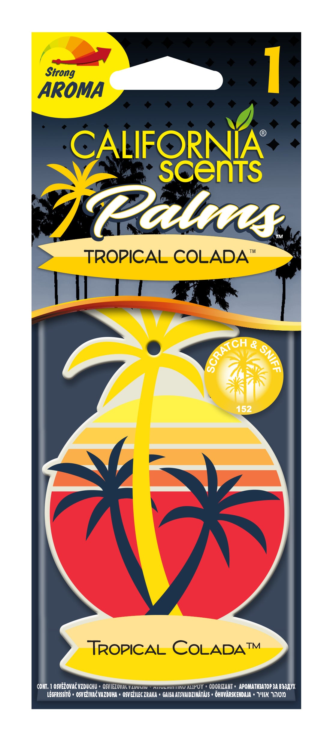Odorizant auto California Scents Tropical Colada California Scents - imagine 1