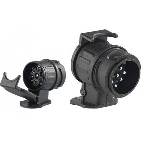 Adaptor priza remorca 13/7 pini 12V RUNKIT Runkit - imagine 1