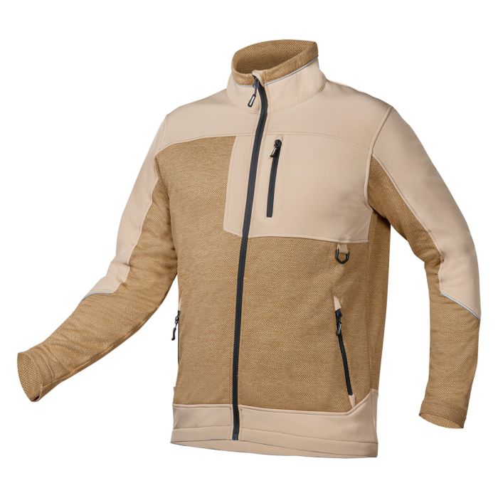 Jacheta OUTDOOR softshell, bej, marimea M Neo Tools - imagine 1
