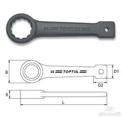 Cheie inelara de impact 52 Toptul - imagine 1