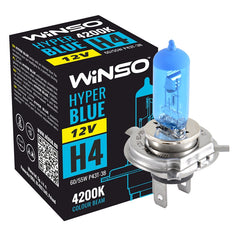 Bec Halogen Winso Hyper Blue H4 - 12V, 60/55W P43t-38 ● 4200K Winso - imagine 1