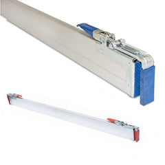 Bara orizontala fixare marfa - aluminiu 2,4 - 2,7 m MTR - imagine 2