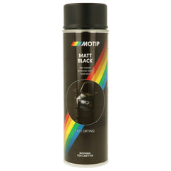 Spray vopsea negru mat Motip 500ml Motip - imagine 1