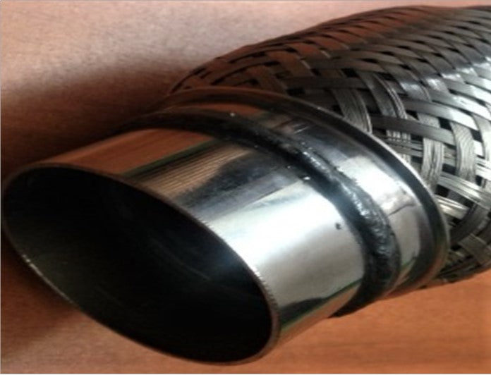 Racord flexibil, armatura plasa, cu niplu MTR - imagine 1