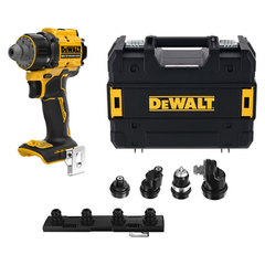Mașină de găurit și înșurubat 18V, cu 5 atașamente, 73Nm, brushless + TSTAK (fără acumulator și încărcător) Dewalt - imagine 1