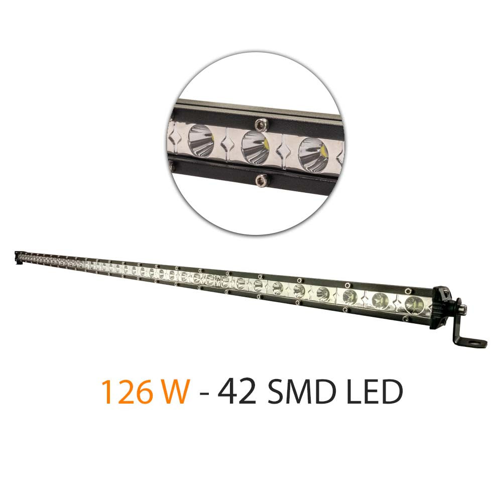 Bară Led Auto Off Road - 126W - 42 SMD LED Carguard Carguard - imagine 1