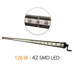 Bară Led Auto Off Road - 126W - 42 SMD LED Carguard Carguard - imagine 1